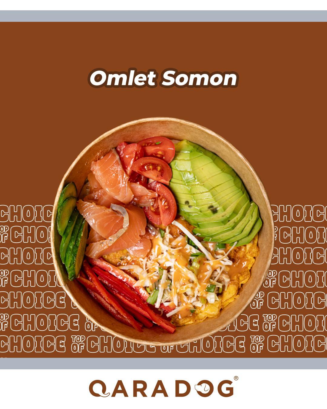 Omlet Bowl Somon